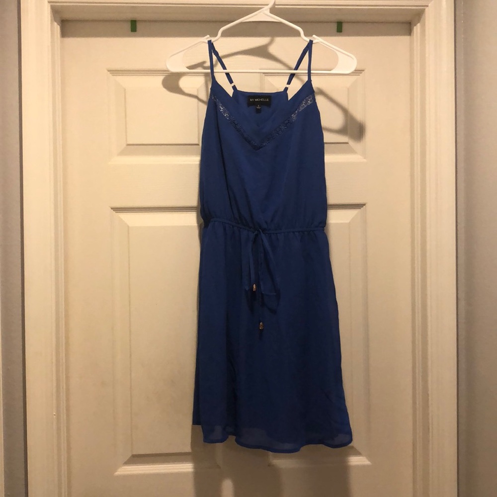 Royal blue dress
